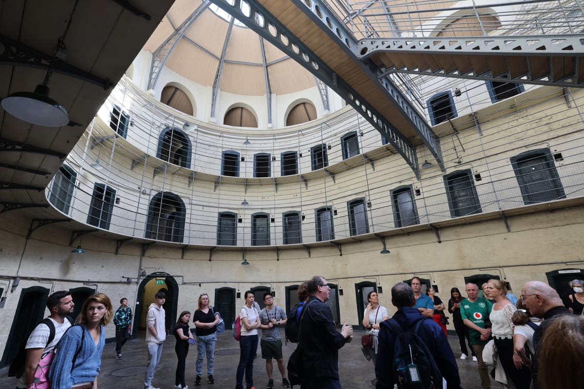 August 2 - Dublin for Kilmainham Gaol and a last dinner at Delahunt